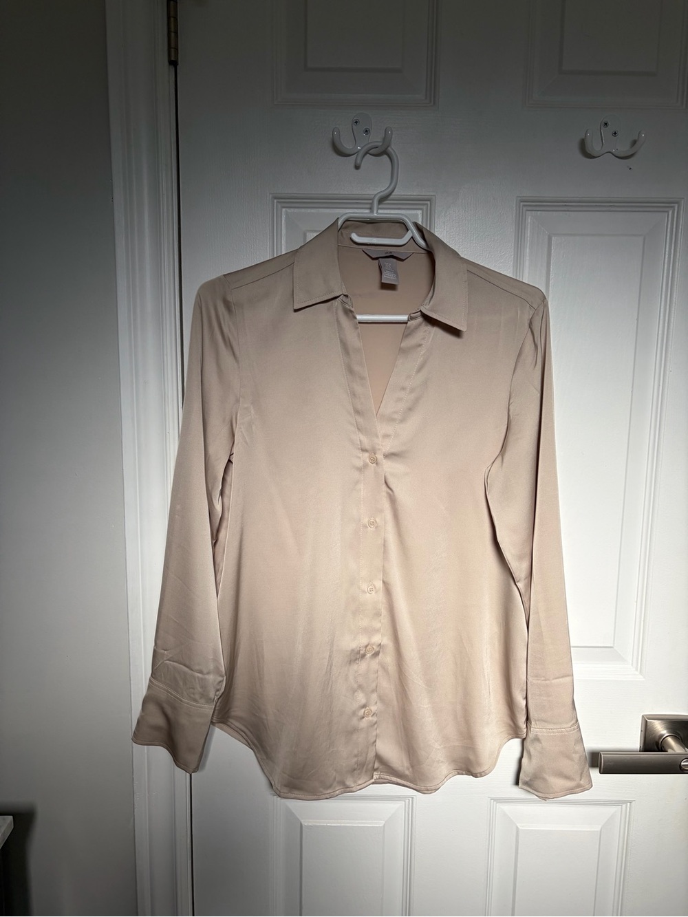 2 for 1 - beige and black Button-Up Blouses